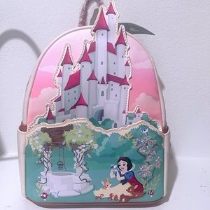 Snowwhite castle Loungefly mini backpack
